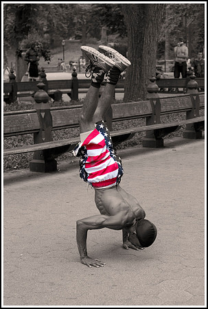 Central Park Performer