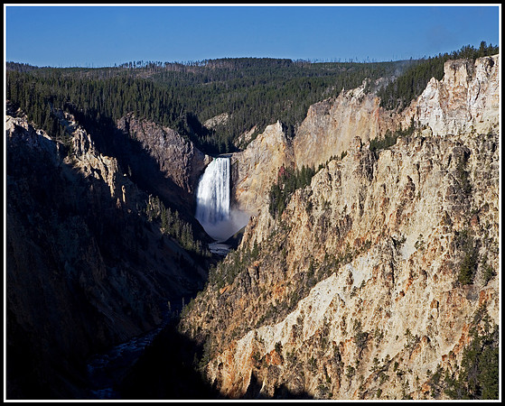Lower Falls of the Yellowstone River