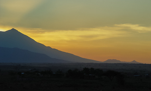 Mt Meru Sunset