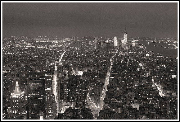 View From Top of Empire State Building