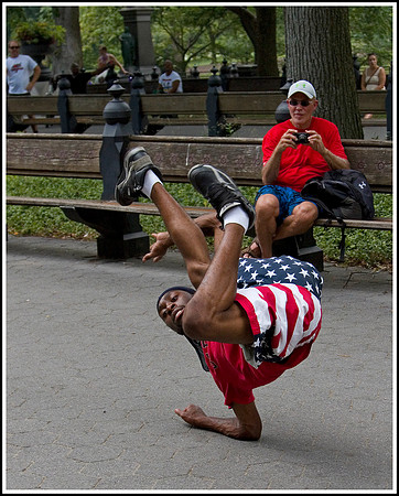 Central Park Performer