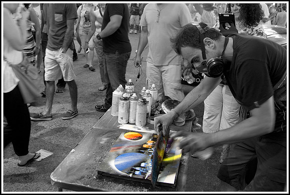 Times Square Artist