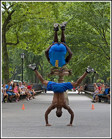 Central Park Performer