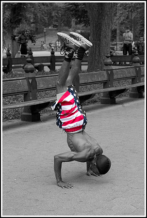 Central Park Performer