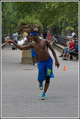 Central Park Performer