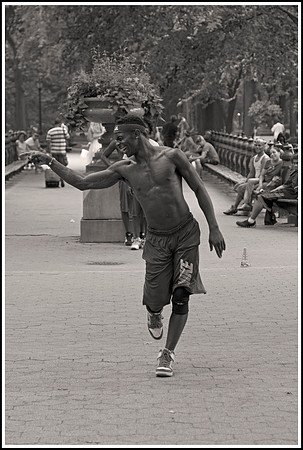 Central Park Performer