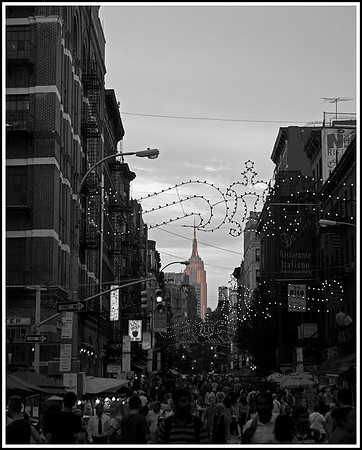 Little Italy Looking Toward the Empire State Building